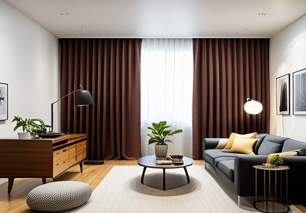 Ceiling curtain design for your living room design - Asian Paint